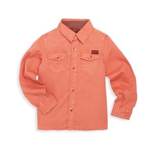 NWT 7 for all mankind cotton button shirt